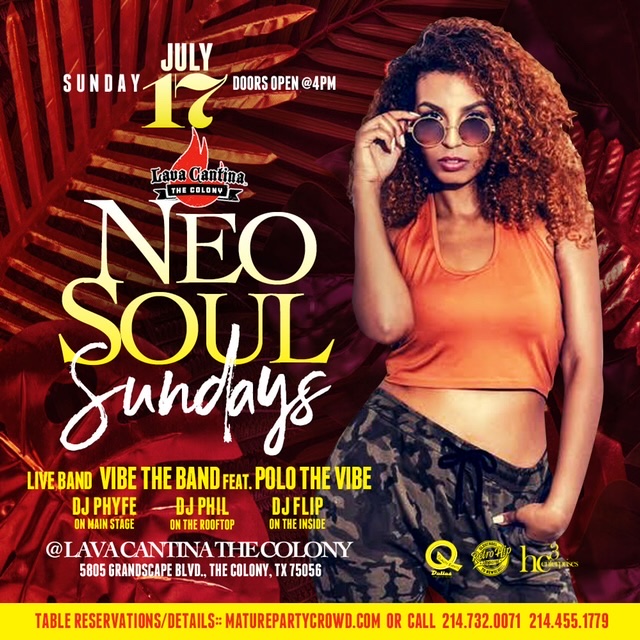 Neo Soul Sundays #mpc, Who is ready to vibe today????? Every Sunday at  Lava Cantina 4pm to 11pm! Maturepartycrowd.com, By Retro Hip World